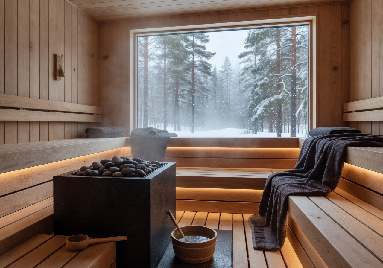 Finnish luxury sauna spa