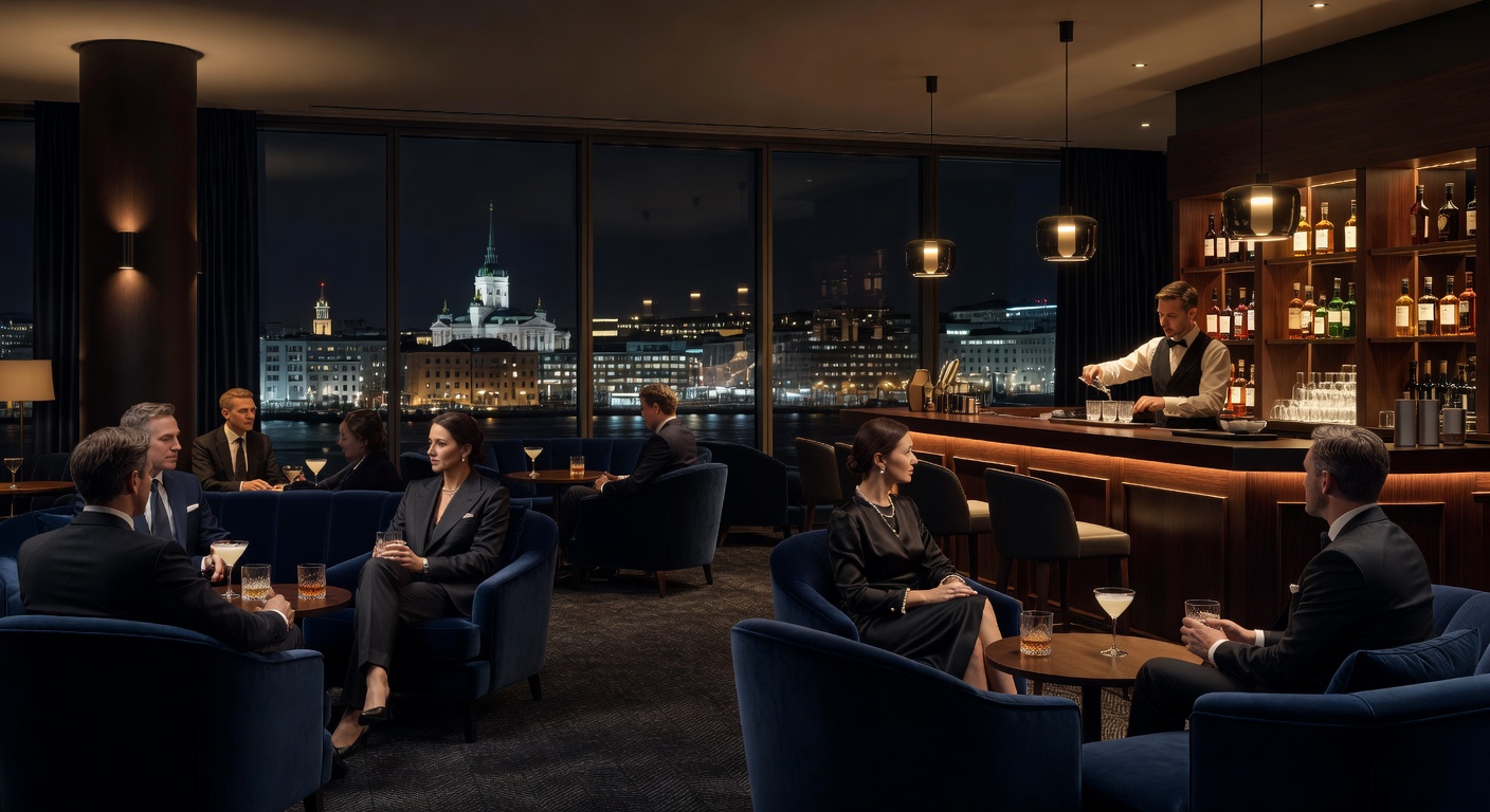 Helsinki nightlife luxury bar lounge