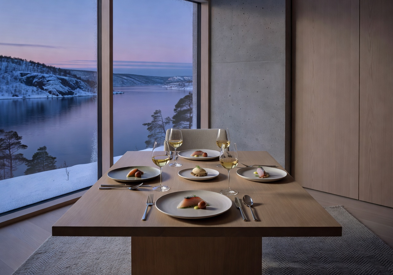Nordic fine dining luxury restaurant Helsinki