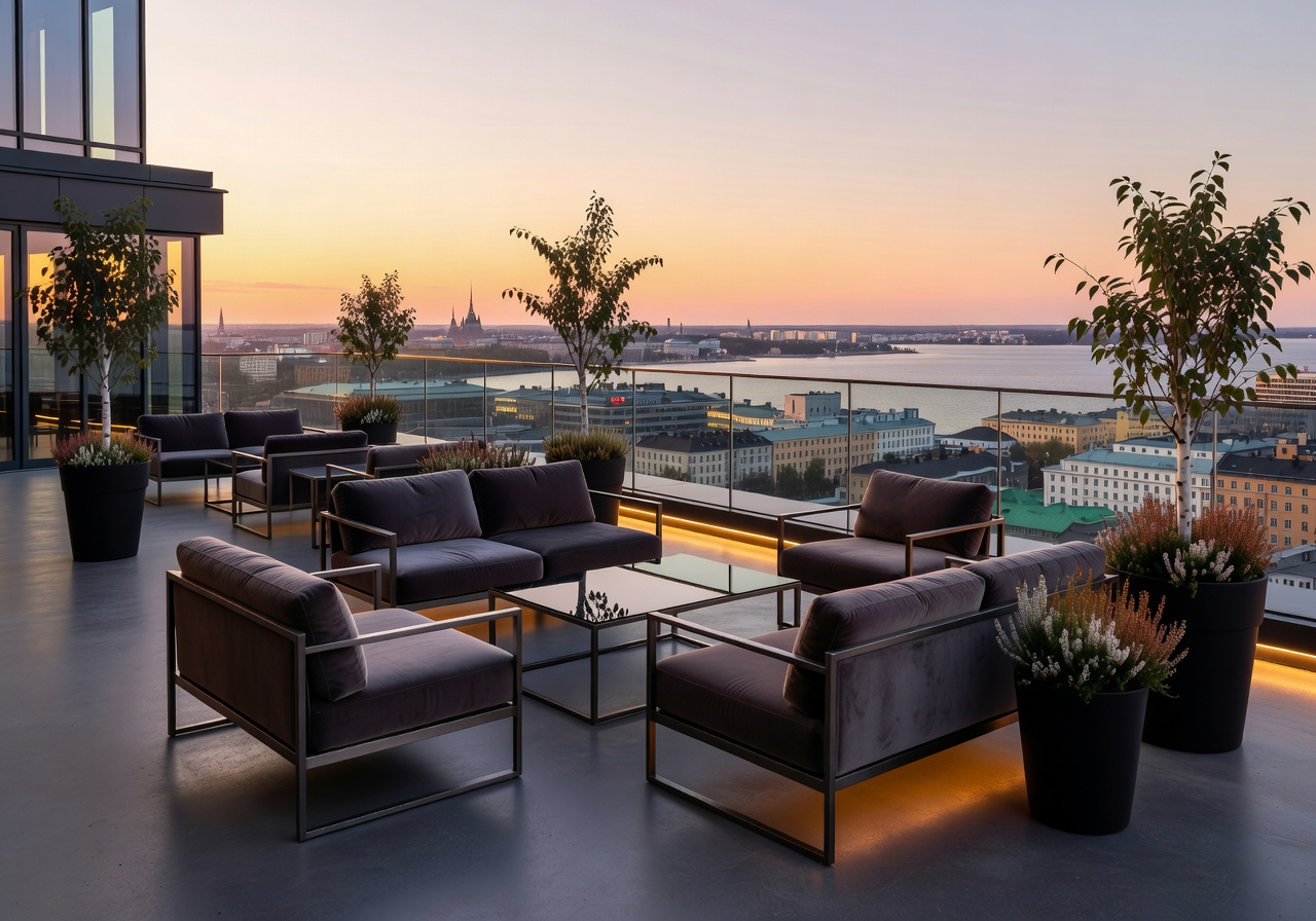 Sky bar suite Clarion Helsinki
