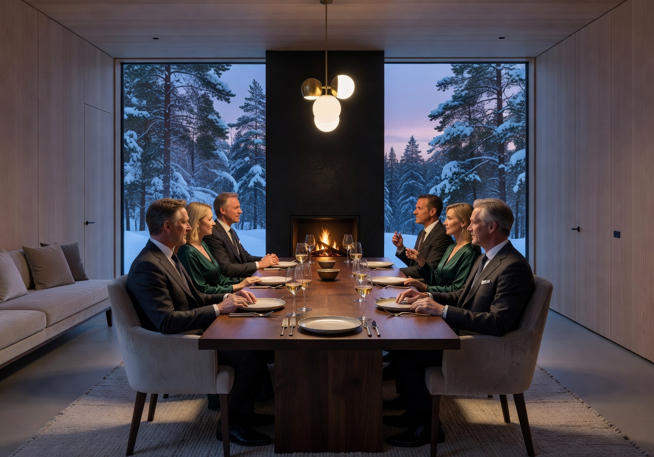 VIP private dining luxury Nordic